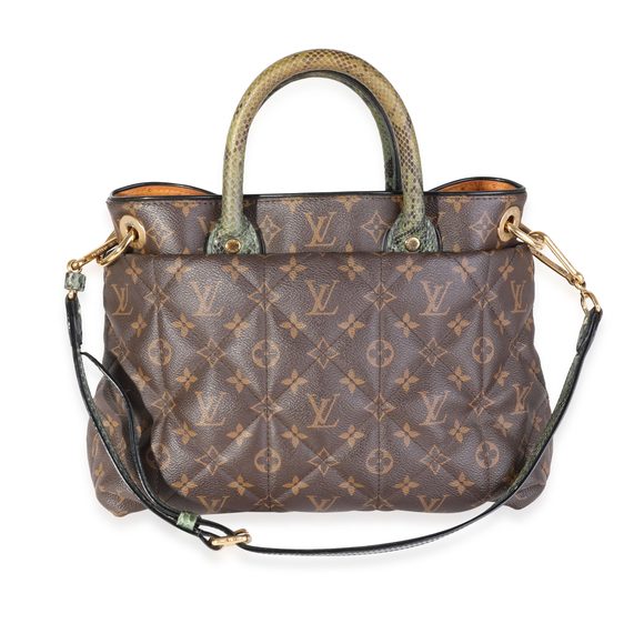 Louis Vuitton Monogram Canvas & Python Etoile Exotique Bag - Picture 3 of 8
